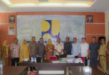 Jalin Silahturahmi, Komisi III Lakukan Kunjungan Kerja di Kantor Dinas PUPR Kota Kendari