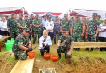 Wali Kota Kendari dan Pangdam XIV/Hasanuddin Resmikan Pembangunan Gerai Koperasi Merah Putih di Punggaloba